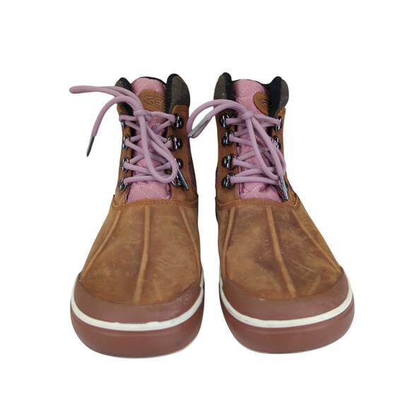 Keen Elsa II Boot 1019638 Waterproof Leather Ankle Quilted Insulated Women's 8.5 - Picture 3 of 9